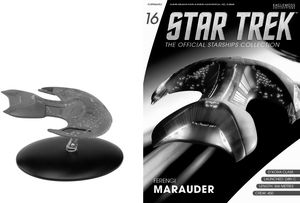[Star Trek: Starships Figure Collection Magazine #16 Ferengi Marauder (D'Kora Class) (Product Image)]