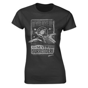 [Galaxy Quest: Women's Fit T-Shirt: Never Give Up, Never Surrender! (Product Image)]