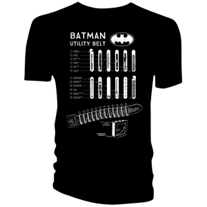 [Batman: T-Shirt: Utility Belt (Product Image)]