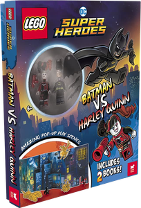 [LEGO: DC Super Heroes: Batman Vs. Harley Quinn: With Batman & Harley Quinn Minifigures, Pop-up Play Scenes & 2 Books (Hardcover) (Product Image)]