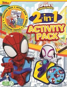 [Marvel: Spidey & His Amazing Friends: 2-In-1 Activity Pack (Product Image)]
