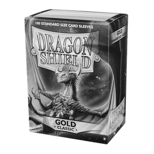 [Dragon Shield: Classic Sleeves: Gold (100) (Product Image)]