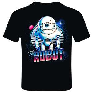 [Doctor Who: Fourteenth Doctor Specials: Child's T-Shirt: Wild Blue Yonder: The Robot (Product Image)]