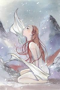 [Cimmerian: Frost Giants Daughter #1 (Momoko Virgin Variant) (Product Image)]