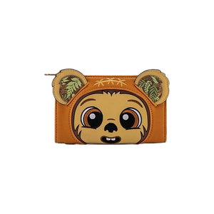 [Star Wars: Loungefly Cosplay Flap Wallet: Wicket  (Product Image)]