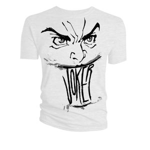 [Batman: T-Shirts: Joker Teeth (White) (Product Image)]