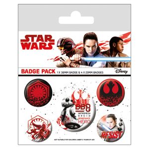 [Star Wars: The Last Jedi: Badge Pack: Resist (Product Image)]