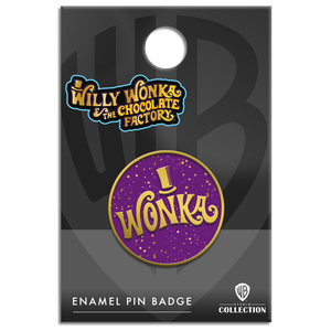 [Willy Wonka & The Chocolate Factory: Enamel Pin Badge: Wonka Logo (Product Image)]