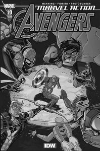 [Marvel Action: Avengers #10 (2nd Printing) (Product Image)]