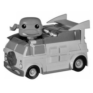 [Teenage Mutant Ninja Turtles: Pop! Vinyl Vehicle: Turtle Van With Michelangelo (Product Image)]