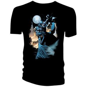 [Batman: T-Shirt: Batman & Catwoman Kiss By Jim Lee (Product Image)]