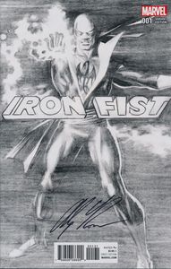 [Iron Fist #1 (Signed Alex Ross Sketch Variant) (Product Image)]