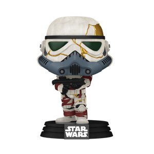 [Star Wars: Ahsoka: Pop! Vinyl Figure: Thrawns’s Night Trooper (Grey Mask) (Product Image)]