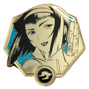 [Cowboy Bebop: Enamel Pin Badge: Golden Faye Valentine (Product Image)]