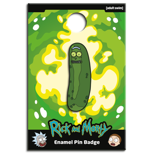 [Rick & Morty: Enamel Pin Badge: Pickle Rick (Product Image)]