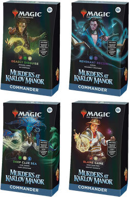 Wizards Of The Coast: Magic The Gathering: Magic The Gathering: Murders At  Karlov Manor (Commander Deck) @  - UK and Worldwide Cult  Entertainment Megastore