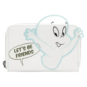 [Casper The Friendly Ghost: Loungefly Zip Wallet: Let's Be Friends (Product Image)]