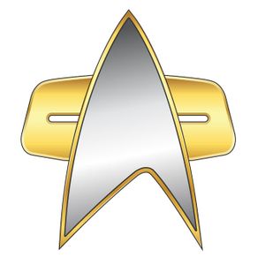 [Star Trek: Voyager: Communicator Badge (Product Image)]