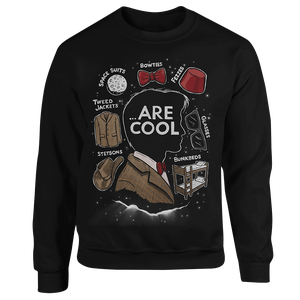 [Doctor Who: The 60th Anniversary Diamond Collection: Sweatshirt: ...Are Cool (Product Image)]