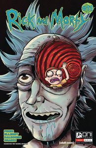[Rick & Morty #11 (Cover B Stresing Manga Variant) (Product Image)]