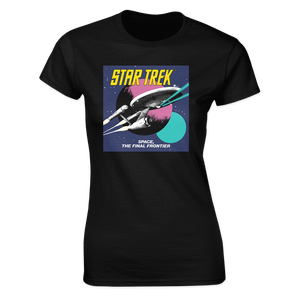 [Star Trek: Titan Collection: Women's Fit T-Shirt: Space, The Final Frontier (Product Image)]