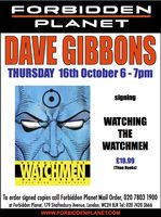 [Dave Gibbons Signing Watching the Watchmen (Product Image)]