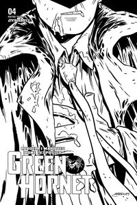 [Green Hornet #4 (Marques Black & White Variant) (Product Image)]
