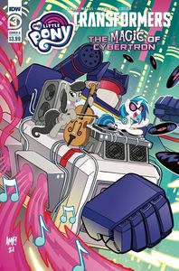 [My Little Pony/Transformers II #3 (Cover A Tony Fleecs) (Product Image)]