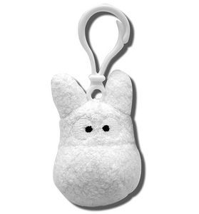 [My Neighbour Totoro: Clip On Plush Keychain: Totoro (White) (Product Image)]
