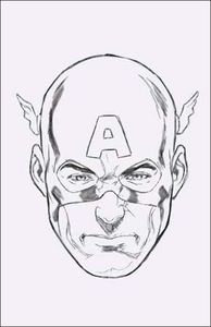 [Captain America #7 (Brooks Headshot Sketch Virgin Variant) (Product Image)]