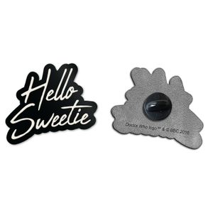 [Doctor Who: Anniversary Collection: Enamel Pin Badge: Hello Sweetie (Product Image)]