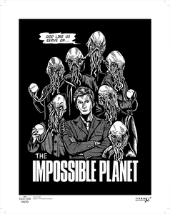 [Doctor Who: The 60th Anniversary Diamond Collection: Art Print: The Impossible Planet (Product Image)]