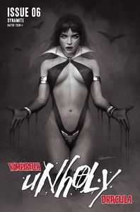 [Vampirella: Dracula Unholy #6 (Cover I Maer Black & White) (Product Image)]