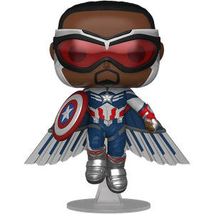 [The Falcon & The Winter Soldier: Pop! Vinyl Figure: Captain America (Flying) (Product Image)]