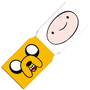 [Adventure Time: Travel Pass Holder: Finn And Jake's Faces (Product Image)]