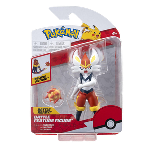 [Pokémon: Battle Feature Action Figure: Cinderace (Product Image)]