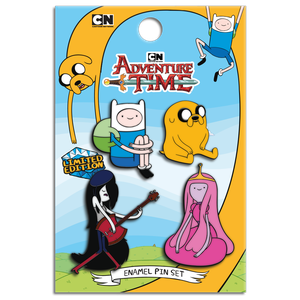 [Adventure Time: Enamel Pin Badge Set: Group (Product Image)]