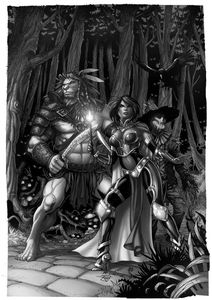 [Grimm Fairy Tales: Warlord Of Oz #3 (B Cover Richard Ortiz) (Product Image)]