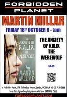[Martin Millar Signing The Anxiety of Kalix The Werewolf (Product Image)]