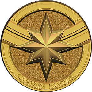 [Marvel: Pewter Lapel Pin: Captain Marvel (Product Image)]
