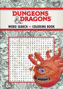 [Dungeons & Dragons: Word Search & Coloring Book (Product Image)]