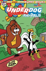[Underdog & Pals #2 (Galvon Over The Wall Cover) (Product Image)]