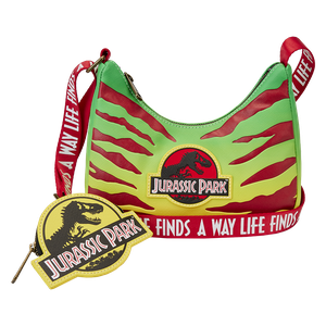 [Jurassic Park: 30th Anniversary: Loungefly Cross Body Bag: Life Finds A Way (Product Image)]