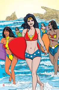[Wonder Woman #800 (Cover G Michael Allred Swimsuit Card Stock Variant) (Product Image)]