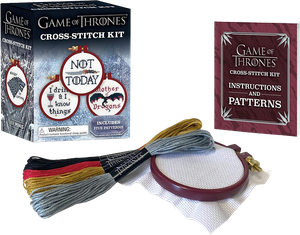 [Game Of Thrones: Cross-Stitch Kit (Product Image)]