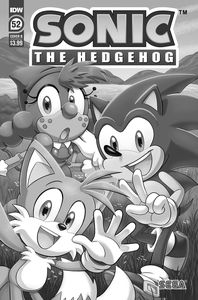 [Sonic The Hedgehog #52 (Cover B Hernandez) (Product Image)]