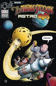 [The Three Stooges: Astro Nuts #1 (Cheese Cover Shanower) (Product Image)]
