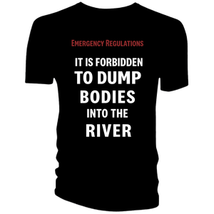 [Doctor Who: The 60th Anniversary Diamond Collection: Quote T-Shirt: Bodies Are Forbidden (Product Image)]
