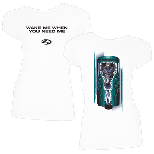 [Halo 4: Anniversary Collection: Women's Fit T-Shirt: Wake Me (Product Image)]