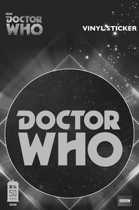 [Doctor Who: Vinyl Sticker: 50th Anniversary: 3rd Doctor Logo (Product Image)]